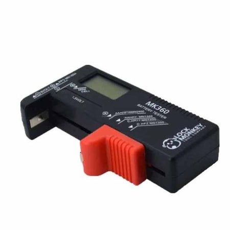 Llb LLB: LockMonkey: Compact Digital Battery Tester (MK360) (LOCK MONKEY) MNK-MK360